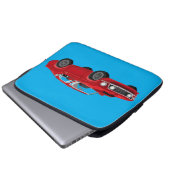 Muscle car laptop sleeve (Voorkant onderkant)