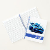 Muscle Car Notitieboek (Binnen)