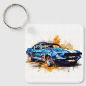 Muscle Car Sleutelhanger (Voorkant)