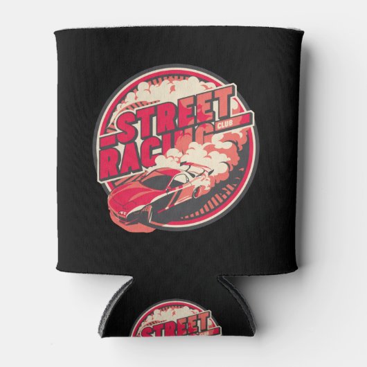 Muscle Car Street Racing Club Blikjeskoeler (Voorkant)
