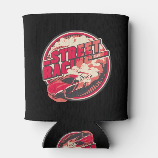 Muscle Car Street Racing Club Blikjeskoeler (Achterkant)