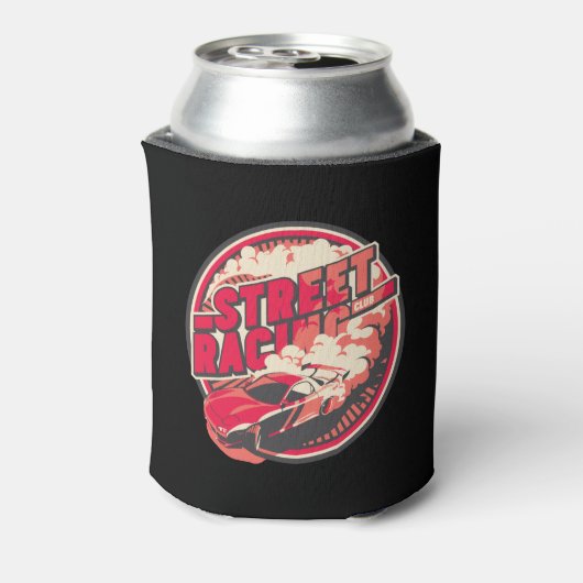 Muscle Car Street Racing Club Blikjeskoeler (Blikje Achterkant)