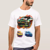 Muscle Cars T-Shirt (Voorkant)