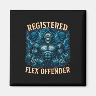 Muscle Grim Reaper Geregistreerde Flex Offender Gr Magneet