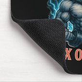 Muscle Hamster Geregistreerde Flex Offender Funny Muismat (Hoek)