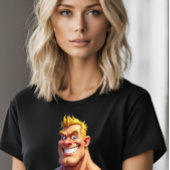 Muscle Man leuk nieuwigheidscadeau voor haar T-shirt