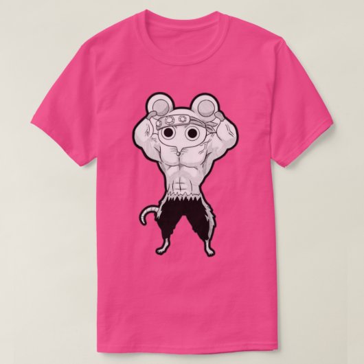 Muscle Mouse Demon Slayer T-shirt (Design voorkant)