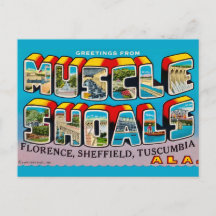 Muscle Shoals AL Retro Groet