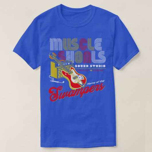 Muscle Shoals Sound Studio T-shirt (Design voorkant)
