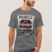 Muscle Shop Auto Cultuur T-shirt (Voorkant)