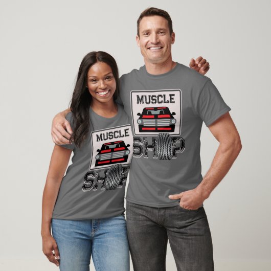 Muscle Shop Auto Cultuur T-shirt (Unisex)