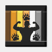 Musclebeer Pride Magneet (Voorkant)