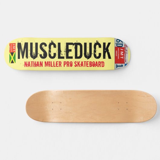 MUSCLEDUCK NATHAN MILLER JMT USA Skateboard (Horizontaal)