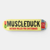 MUSCLEDUCK NATHAN MILLER JMT USA Skateboard (Horizontaal)