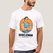 Muscleman Services T-shirt (Voorkant)