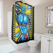 Musclemen van Mars™ Douchegordijn (In situ)