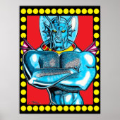 Musclemen van Mars™: Mermaster™ Poster (Voorkant)