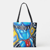 Musclemen van Mars™ Tote Bag (Achterkant)