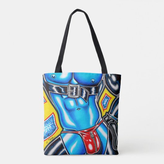 Musclemen van Mars™ Tote Bag (Achterkant)