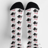 Muscles on Ice Hockey Puck Sokken (Top)