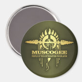 Muscogee 2o magneet (Voorkant / Achterkant)