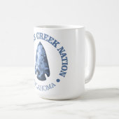 Muscogee Creek Nation (pijlpunt) Koffiemok (Voorkant rechts)