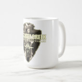 Muscogee Creek (pijlpunt) Koffiemok (Voorkant rechts)