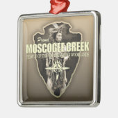 Muscogee Creek (pijlpunt) Metalen Ornament (Links)
