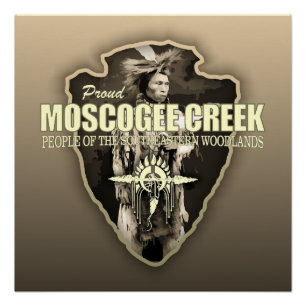 Muscogee Creek (pijlpunt) Perfect Poster