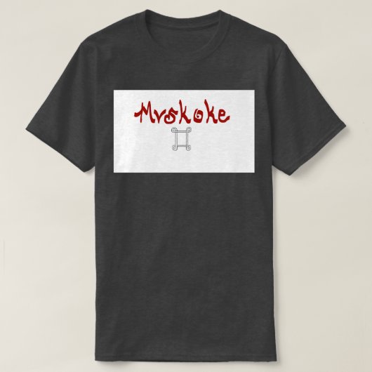 Muscogee Creek T-shirt (Design voorkant)