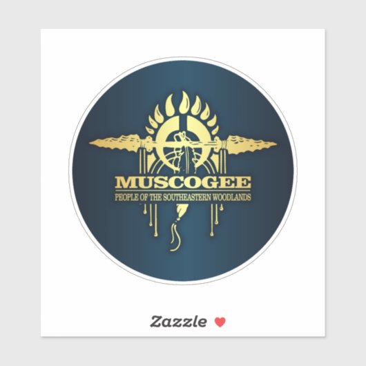 Muscogee Sticker (Vel)