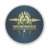 Muscogee Sticker (Voorkant)