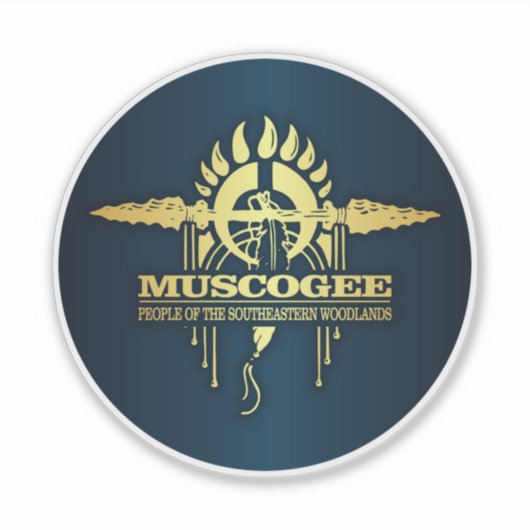 Muscogee Sticker (Voorkant)