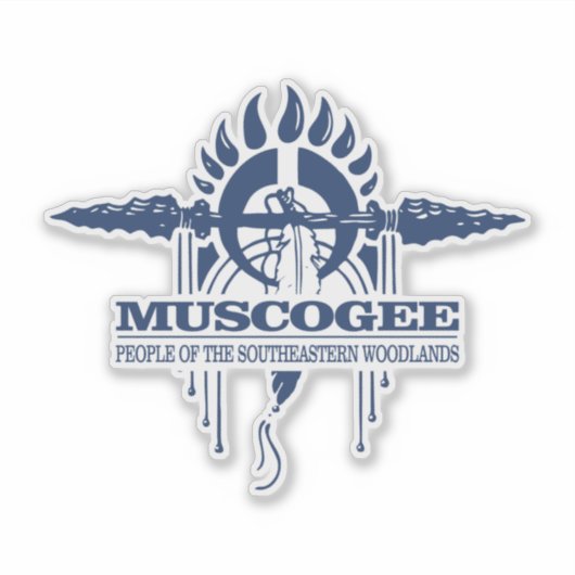 Muscogee Sticker (Voorkant)