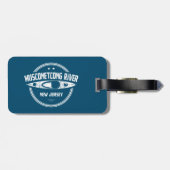 Musconetcong, New Jersey Kayaking Bagagelabel (Achterkant horizontaal)