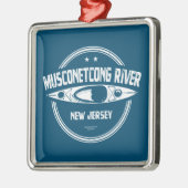 Musconetcong, New Jersey Kayaking Metalen Ornament (Links)