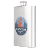 Musconetcong wilde en Schilderachtig rivier Flacon (Links)