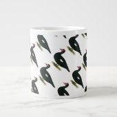 Muscovy Black Drake Grote Koffiekop (Voorkant)