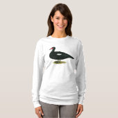 Muscovy Black Drake T-shirt (Voorkant volledig)