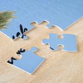 Muscovy Black Pied Drake Legpuzzel (Zijkant)