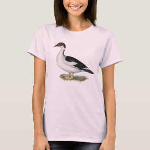 Muscovy Black Pied Duck T-shirt