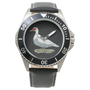 Muscovy Blue Pied Duck Horloge