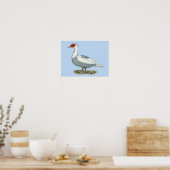 Muscovy Blue Pied Duck Poster (Keuken)