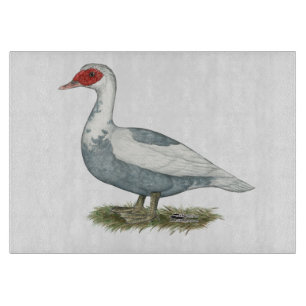 Muscovy Blue Pied Duck Snijplank