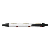 Muscovy Drake Chocolade Zwarte Inkt Pen (Achterkant)