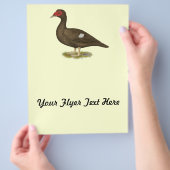 Muscovy Duck Chocolade Flyer (Hand)