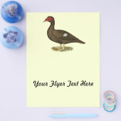 Muscovy Duck Chocolade Flyer (Enkel)