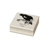 Muscovy Duck en Ducking Rubberstempel (Stempel)