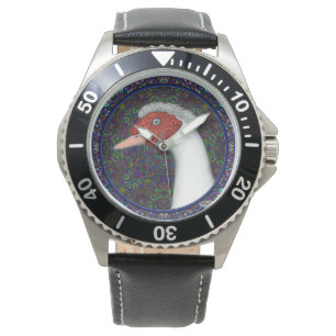 Muscovy Duck White Horloge