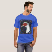 Muscovy Duck White T-shirt (Voorkant volledig)